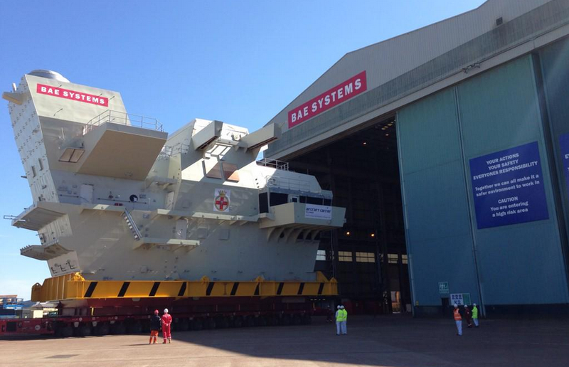 Illustration for article titled The Bridge Of The HMS Prince Of Wales Is Straight Out Of Star Wars